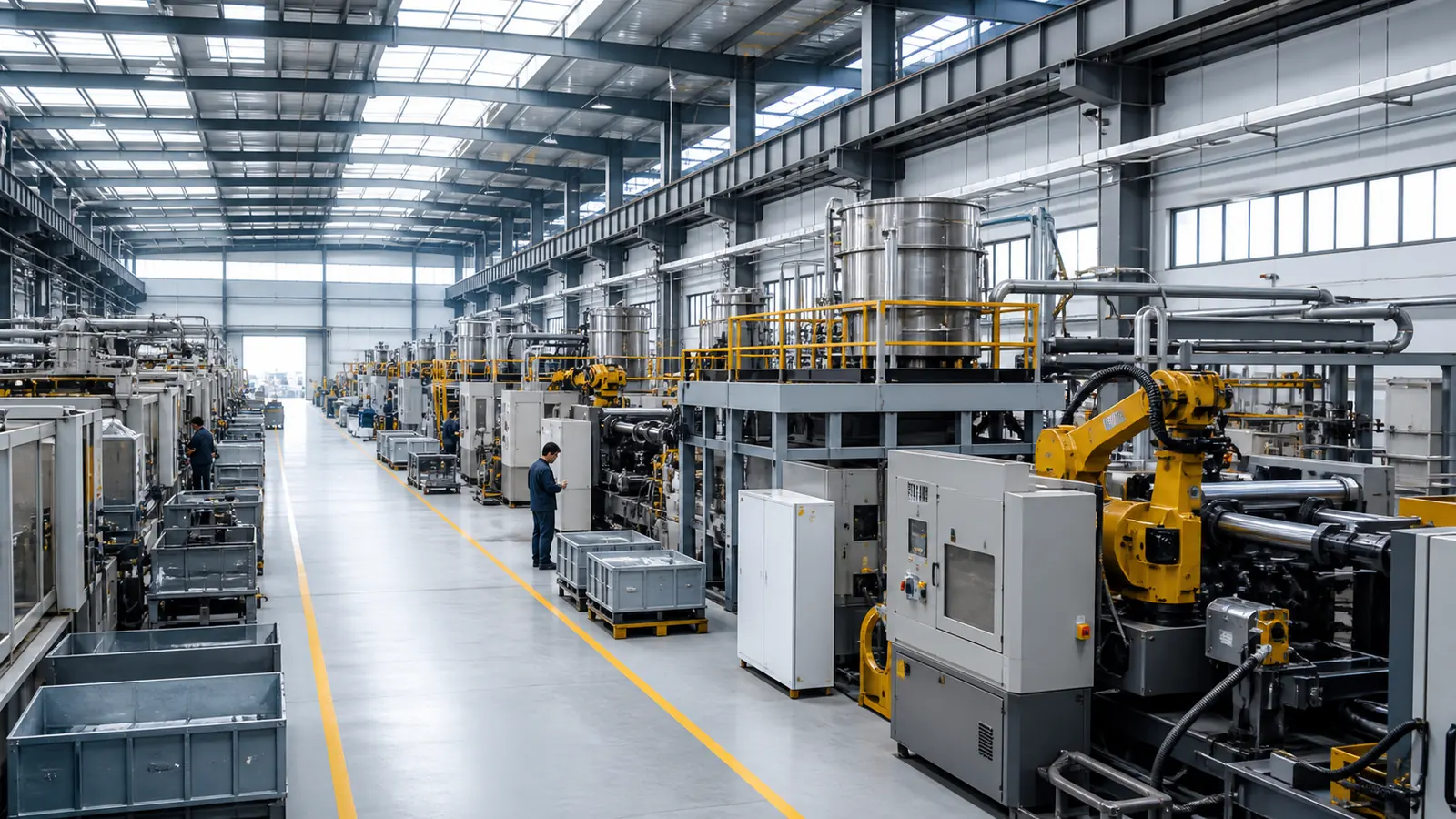 Advanced manufacturing environment for architectural hardware
