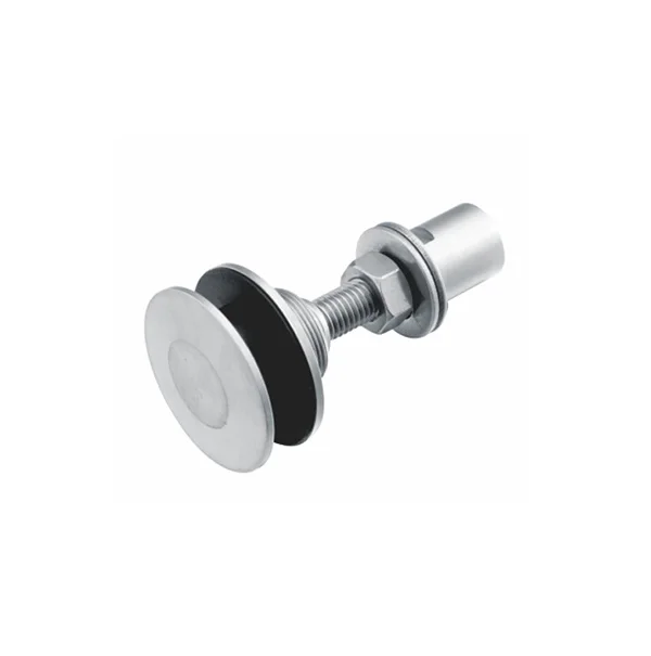 Floating-head routel for point-fixed curtain wall glass