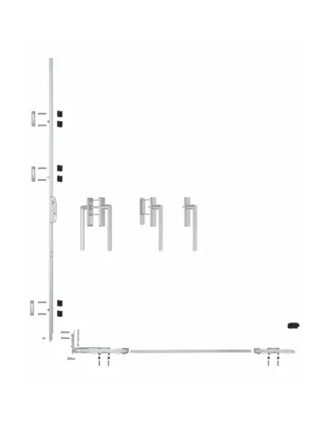140 Lift-slide door hardware