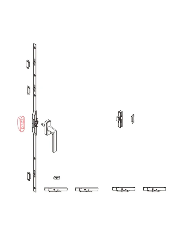 Sliding door system Sliding door hardware